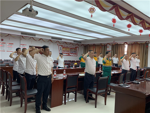 “奮斗百年路，啟航新征程”——永州紅獅黨支部召開“慶祝中國共產(chǎn)黨成立100周年”座談會